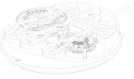 机芯图-伯爵维修保养中心